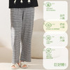 熳洁儿 时尚休闲裤条纹家居裤94%棉四季百搭可外穿25263201 商品缩略图4