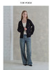 ForPoem 现货 25/FW原创设计刺绣logo贴布经典直筒复古休闲牛仔裤 商品缩略图1