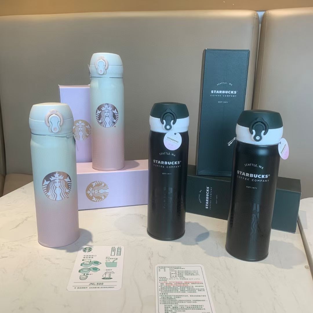 G481可当情侣杯，星巴克原单正品保温杯500ml