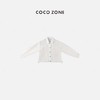 COCO ZONE 夏季POLO小翻领抽绳外套单排扣半透明面 23C18698 商品缩略图0