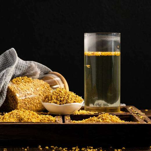 甄选包心桂花|老树桂花，6A级别，无硫熏工艺，一杯桂花茶，亲手制作的糖桂花，桂花糕，即使花季过去，也可以感受桂花浓郁的甜蜜，25g/罐⭐️中通快递 商品图4