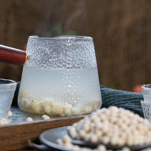 经典四神汤原料丨有机洪湖莲子，有机铁棍怀山药，云南仿野生老树茯苓，苏南芡实，正宗产地药食同源道地食材。茯苓如需代打粉请订单备注，或联系客服。⭐️申通/中通/德邦/顺丰/京东随机 商品图2