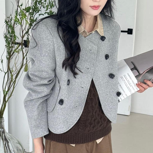 MEDUSA TINAR 100%澳州羊毛大衣 | 100%羊毛，3款可选，短长外套，优雅高级【下单3天发货】 商品图7