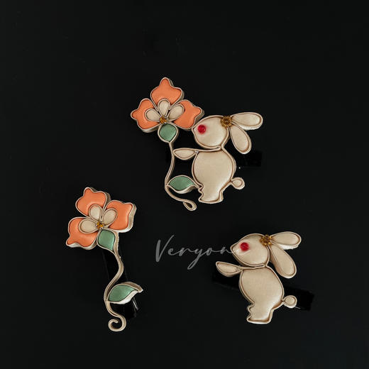 very one🎑 国风中秋花扣 商品图0