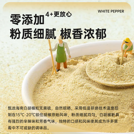 吉得利 白胡椒粉 38g*6袋—rxs 商品图3