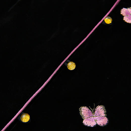 FW 89马甲时尚妈妈装金丝绒马夹背心坎肩 商品图3