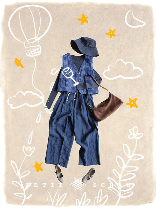 PETIT SCHAN小闪 CLO#896 Impeccably 不着痕迹 日本岛精无缝一体美利奴羊毛圆领针织打底衫 商品图14