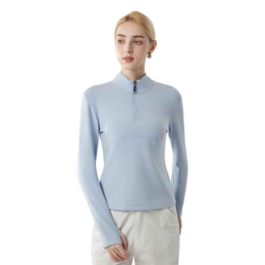 秋季砂洗空气层外穿女士上衣 商品图5