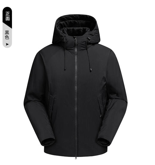 宇航服核心材料 聚酰亚胺科技棉 防风御寒轻盈舒适无负担棉外套  3重锁温5秒升温 男女款轻量化棉服BSW25067 商品图6