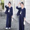 HR MYH8807韩版时尚休闲气质小香风套装 商品缩略图2