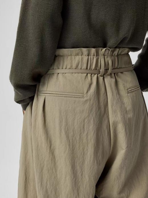 Simple Project/K25139/天丝混纺弧形休闲长裤 商品图1