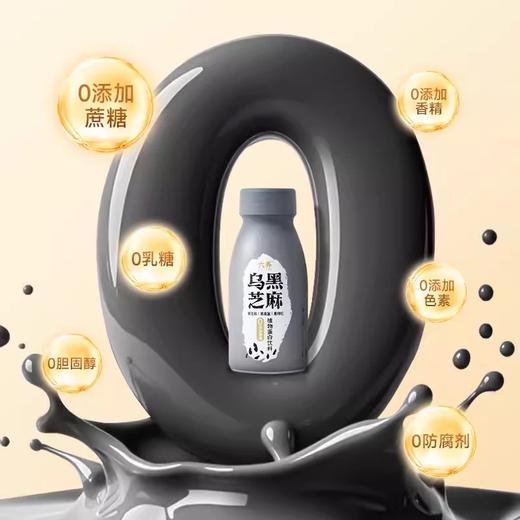六养乌黑芝麻植物蛋白饮料230ml 商品图2