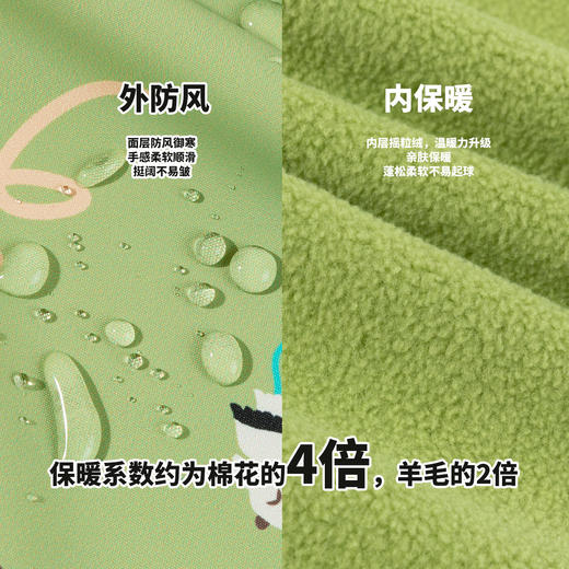 贝贝怡男童春秋外套加绒冲锋衣ZB3ES065 商品图4