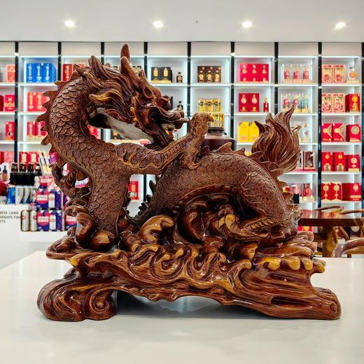 贵州老窖龙行大运财运兴隆工艺酒53度500ml*1瓶（木纹） 商品图1