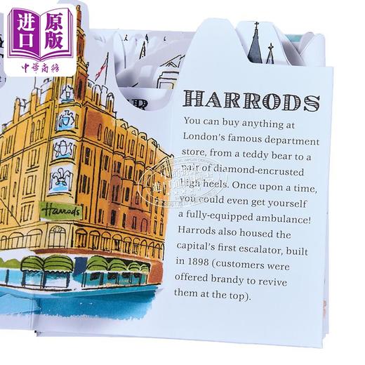 【中商原版】伦敦 Walker全景立体书系列 精美折叠插画 London Panorama Pops 英文原版 Sarah McMenemy 商品图2