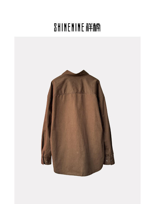 430425321纯色衬衫外套 商品图1