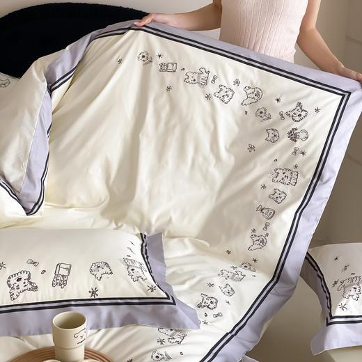 自然醒50支全棉磨毛四件套系列-汪星萌主AN 商品图11