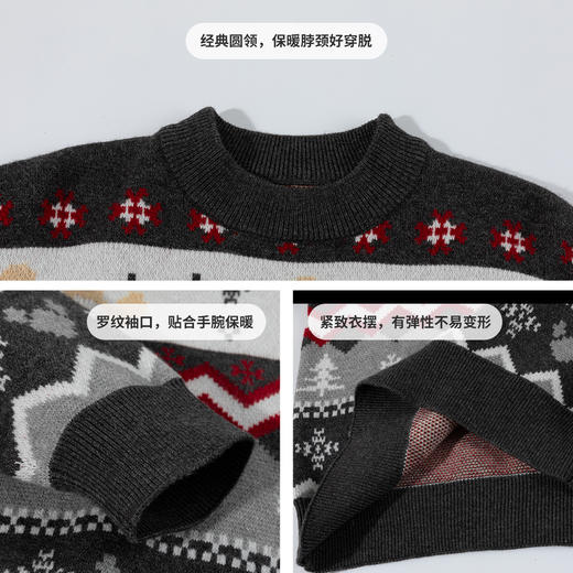 25年迪士尼新款秋季男童套头毛衣针织上衣ZD3ES061 商品图6