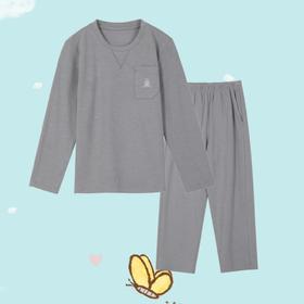 【混纺磨毛保暖家居】SCHIESSER舒雅男童家居套装纯正混纺磨毛保暖面料45.4%晴纶41.7%粘胶莱赛尔12.9%氨纶170g    3B/25640H