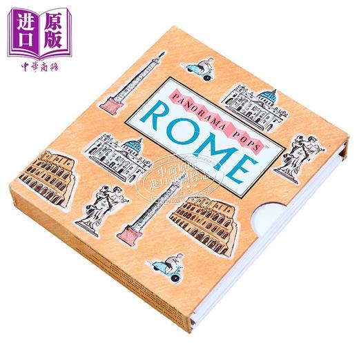 【中商原版】罗马 Walker全景立体书系列 精美折叠插画 Rome Panorama Pops 英文原版 Kristyna LittenKristyna Litten 商品图1