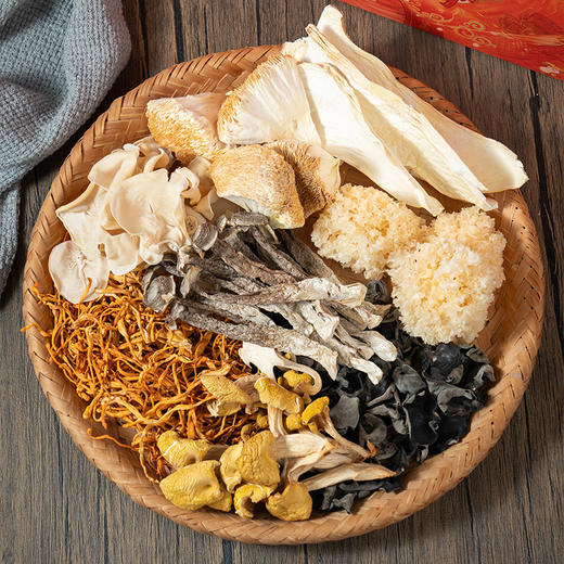 【鲜珥家菌菇礼盒】 福建古田精选山珍菌菇 自然干制而成无熏硫 缤纷礼盒 多重鲜味 商品图7