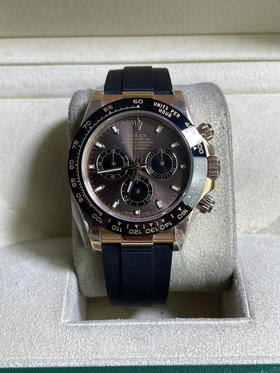 C厂Clean厂clean116505玫瑰金巧克力🍫热门款迪通拿 整个手表基于正品original原版开模的super copy版本 乃精品中的精品细节做的非常的nice 可以说是无可挑剔的存在❕❕