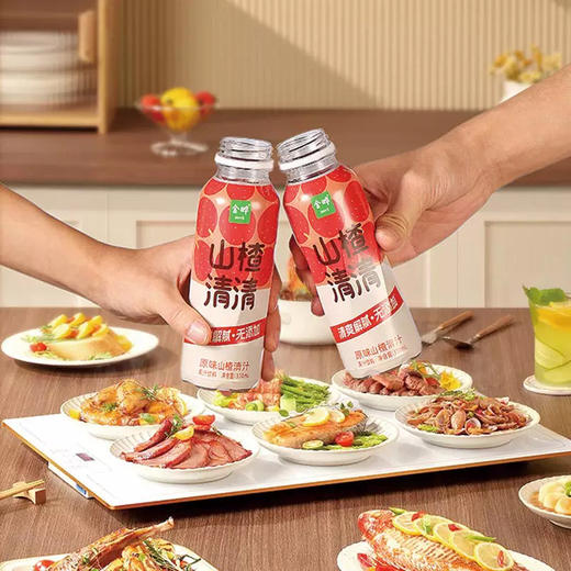 金晔山楂清清原味山楂汁310ml 商品图2