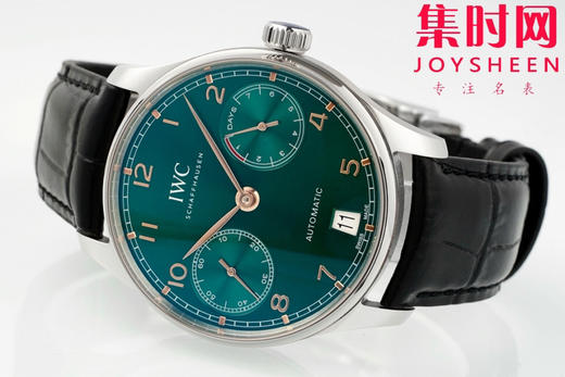 万国AZ葡萄牙系列七日链腕表 葡七 男士腕表 集时分针、日期、小秒和动显于一身 商品图4