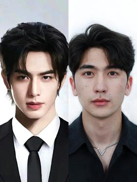 拿着宋威龙的照片去微调，果然能变帅哥！