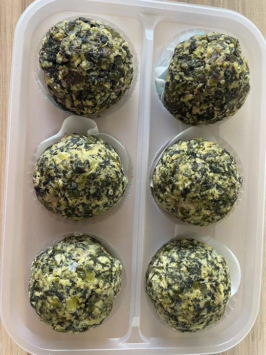 【任意2盒送萝卜丝菜团1盒】野菜豆面菜团子丨胶东传统手作，越嚼越香，量不多，喜欢的老友可以安排了！⭐️顺丰陆运 商品图13