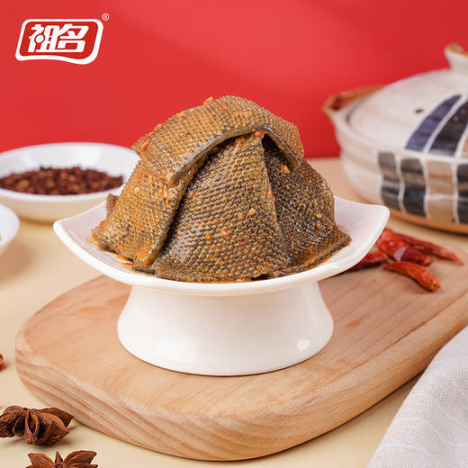 祖名麻酱素爆肚素毛肚麻酱味火锅魔芋爽零食小吃休闲食品辣爽360g 商品图9