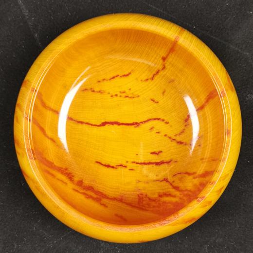 本榧柾目安井型紐縁特大碁笥 可收纳42号棋子 商品图4