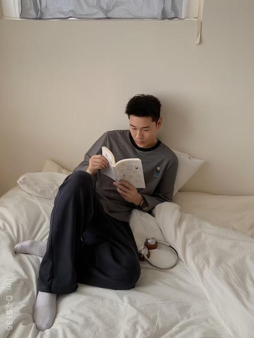 情侣款！小熊家族家居服套装 亲肤糯米绒 舒适温暖 慵懒版型宅家外出都自由自在 商品图7