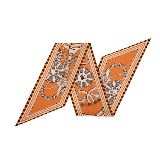 万事利“骏马呈祥”双面印花丝羊毛小长巾 商品图3