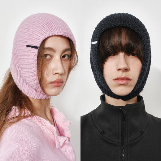 NUTH羊毛针织头巾护耳包头发带帽 商品图0