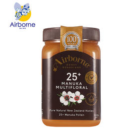 【艾尔邦尼】新西兰原装进口麦卢卡25+蜂蜜500g