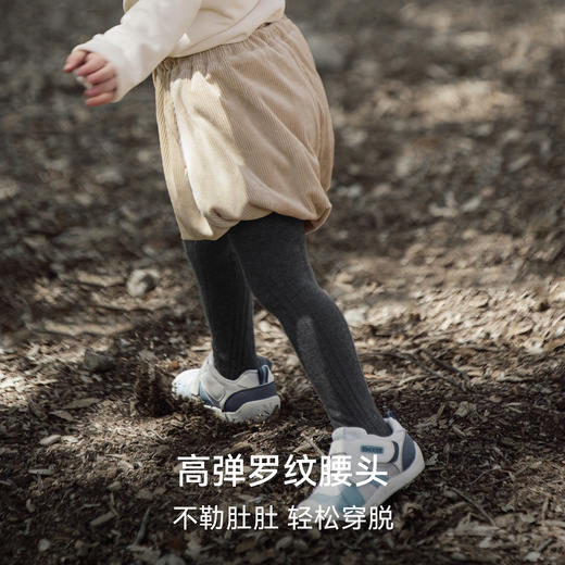 【宝宝服饰】嫚熙连裤袜子白色宝宝棉袜薄绒不吊裆透气女童打底袜 商品图4