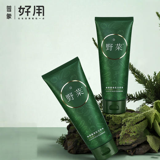 【泥膜级洁面80g/支】野菜冰河泥洁颜膏 商品图0