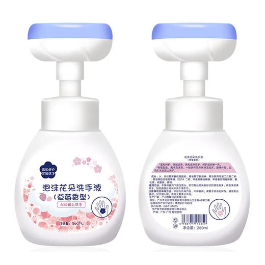【超市】克丝漫宝宝花朵慕斯洗手液260g 商品图0