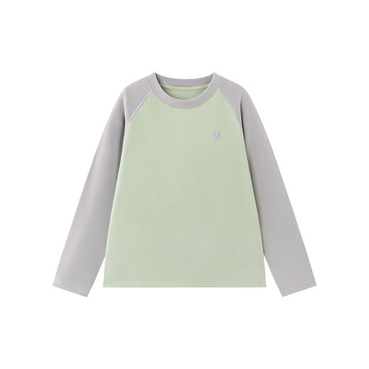 英氏【7A抗菌】儿童长袖T恤圆领远红外套头衫男童女童春秋休闲新款 商品图3