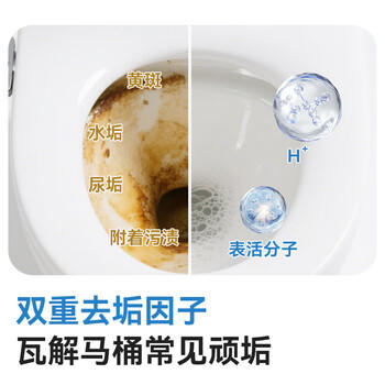 京东京造香氛马桶清洁剂500g*2瓶 洁厕灵 洁厕液洁厕剂厕所除臭神器 /家庭清洁/纸品 /家庭环境清洁 /洁厕灵 商品图1