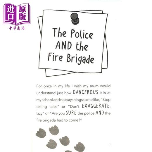 【中商原版】伊兹和朋友们8 操场上有雪人 Izzy and Friends There s A Yeti In The Playground 英文原版 小初文学进口故事书 商品图2