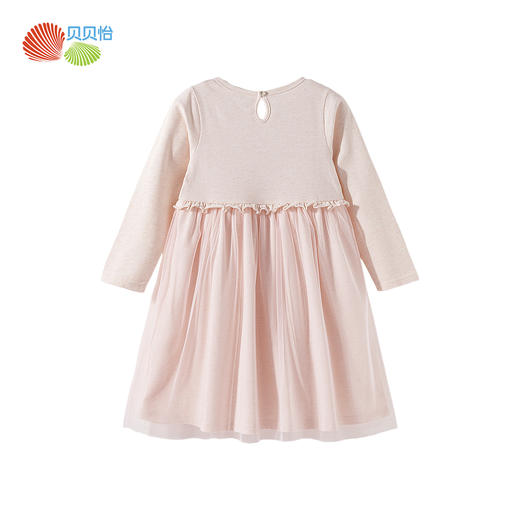 贝贝怡女童春秋长袖连衣裙 商品图7