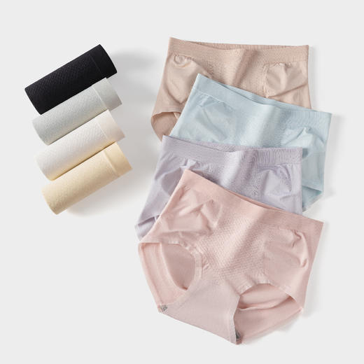 连绵· 女士轻收腹提臀内裤（3条装） 商品图0