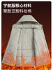 宇航服核心材料 聚酰亚胺科技棉 防风御寒轻盈舒适无负担棉外套  3重锁温5秒升温 男女款轻量化棉服BSW25067 商品缩略图2