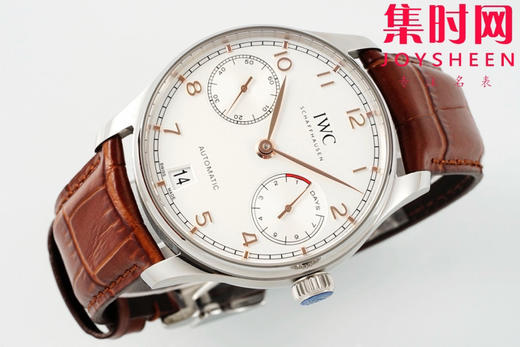 万国AZ葡萄牙系列七日链腕表 葡七 男士腕表 集时分针、日期、小秒和动显于一身 商品图4