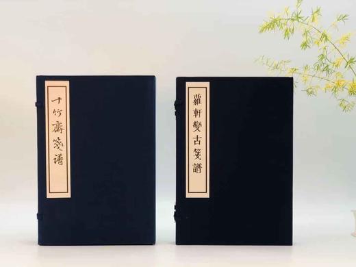明清版木刻巅峰 —《十竹斋笺谱/萝轩变古笺谱》 商品图0