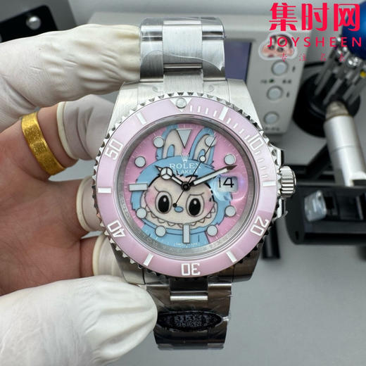 新款CLEAN➕Rolex&Labubu 劳力士Black联名款“拉布布” 字面采用多色油彩表面加上搪瓷使字面更加光亮 表径40mm 商品图0