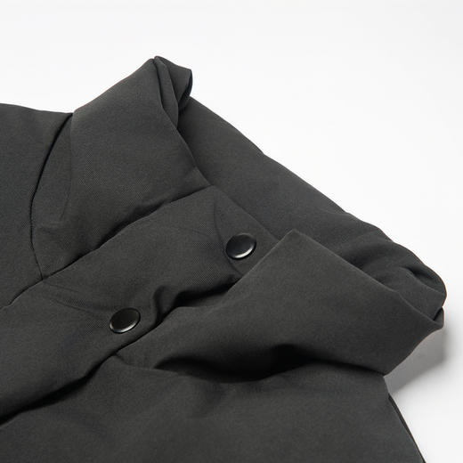 谜底羽绒马甲女2025秋新款百搭纯色立领鸭绒羽绒服无袖257MY8809 商品图3