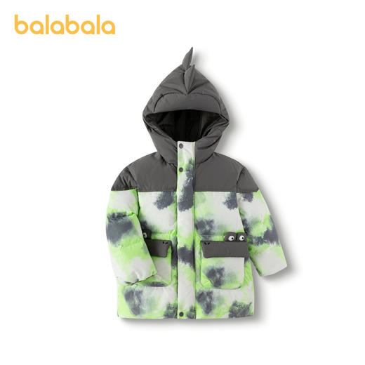巴拉巴拉童装儿童羽绒服男童冬装连帽外套宝宝萌上衣舒适户外潮款 商品图4